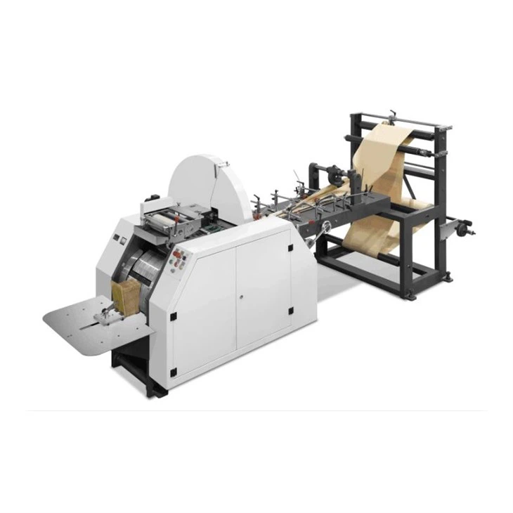V bodem papieren zak Making Machine