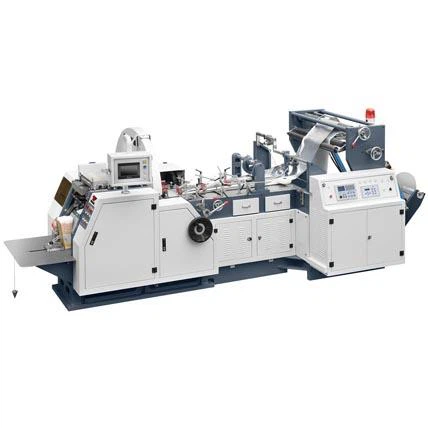 Scherpe bodem papieren zak Machine